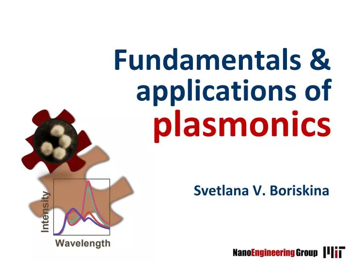 fundamentals applications of plasmonics