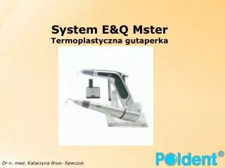 system e q mster termoplastyczna gutaperka