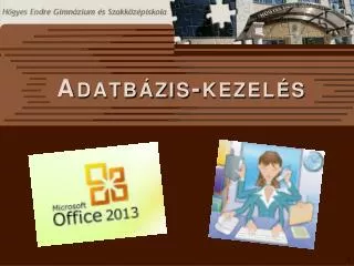 adatb zis kezel s