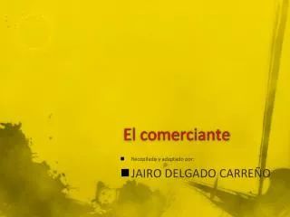 el comerciante