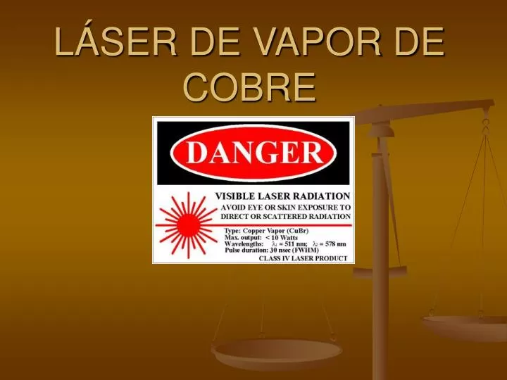 l ser de vapor de cobre