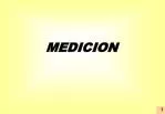 MEDICION - slide 1