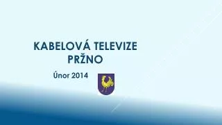 kabelov televize pr no