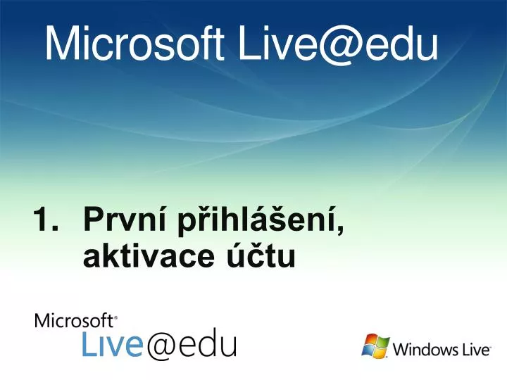 microsoft live@edu