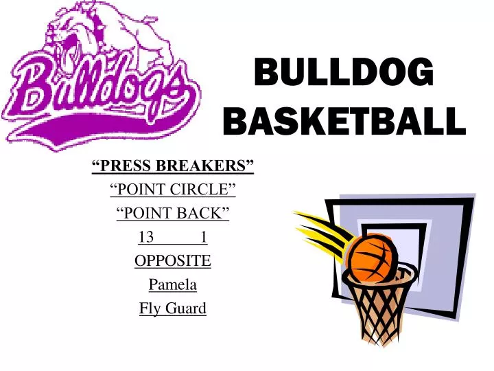 bulldog basketball