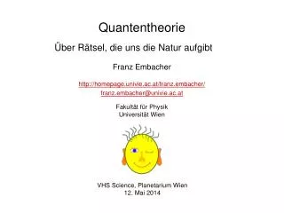 quantentheorie