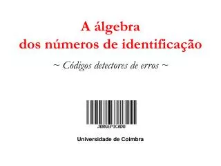 a lgebra dos n meros de identifica o