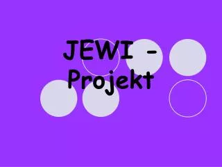 jewi projekt