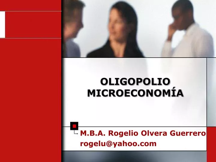 oligopolio microeconom a