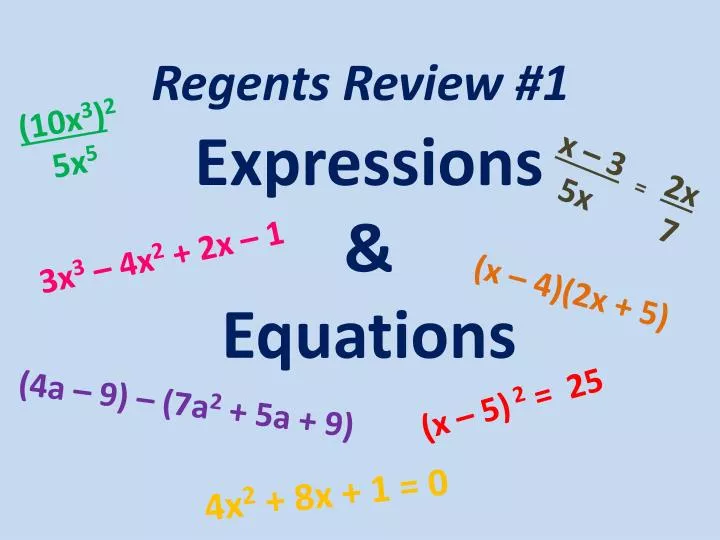 regents review 1