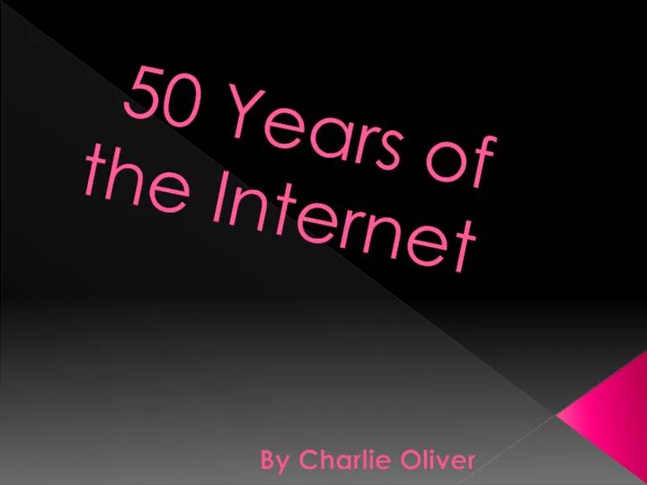 50 years of the internet