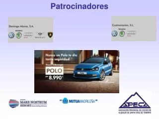 patrocinadores