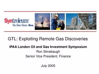 GTL: Exploiting Remote Gas Discoveries