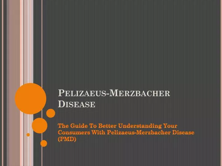 pelizaeus merzbacher disease
