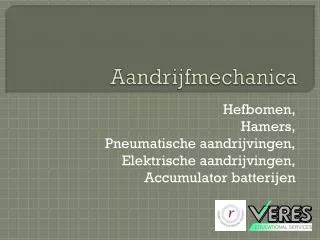 aandrijfmechanica