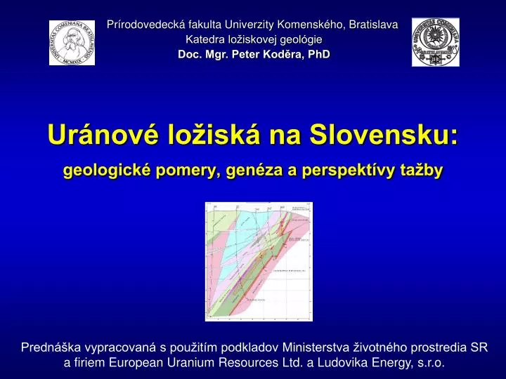 ur nov lo isk na slovensku geologick pomery gen za a perspekt vy ta by