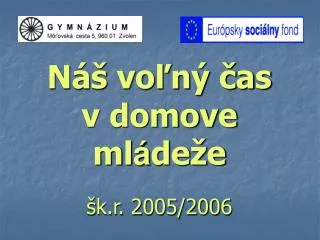 n vo n as v domove ml de e k r 2005 2006