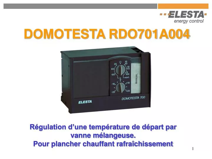 domotesta rdo701a004