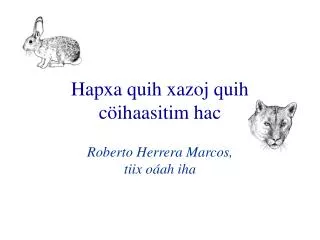 hapxa quih xazoj quih c ihaasitim hac