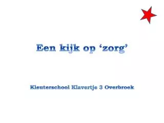 een kijk op zorg