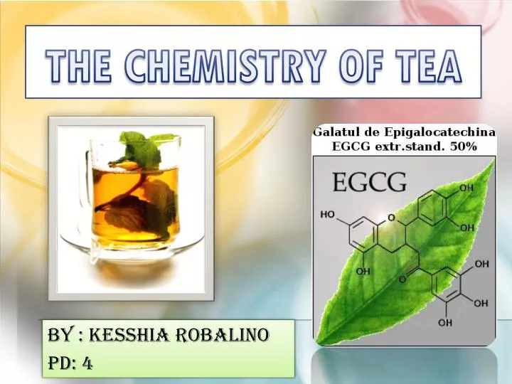 the chemistry of tea
