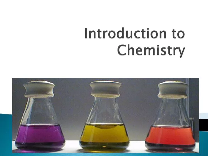 introduction to chemistry