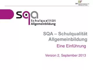 sqa schulqualit t allgemeinbildung