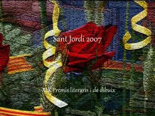 sant jordi 2007