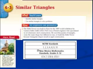 Shortcuts to Triangle Similarity