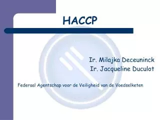 haccp