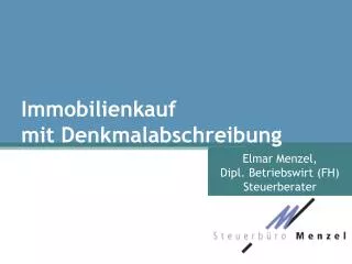 immobilienkauf mit denkmalabschreibung