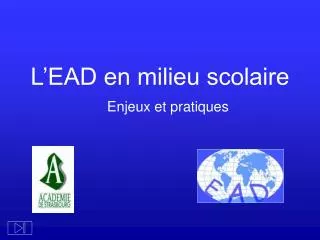 l ead en milieu scolaire