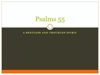 Psalms 55