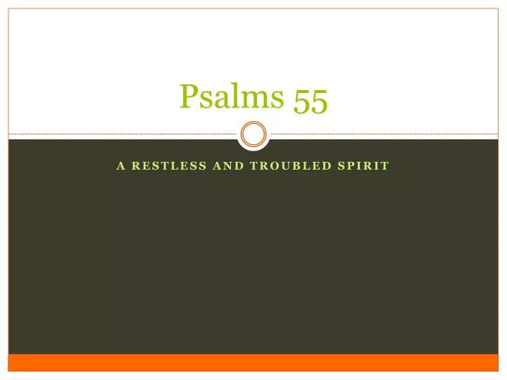 psalms 55