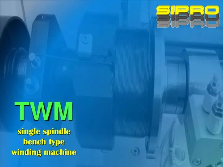 twm single spindle bench type winding machine