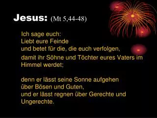 jesus mt 5 44 48