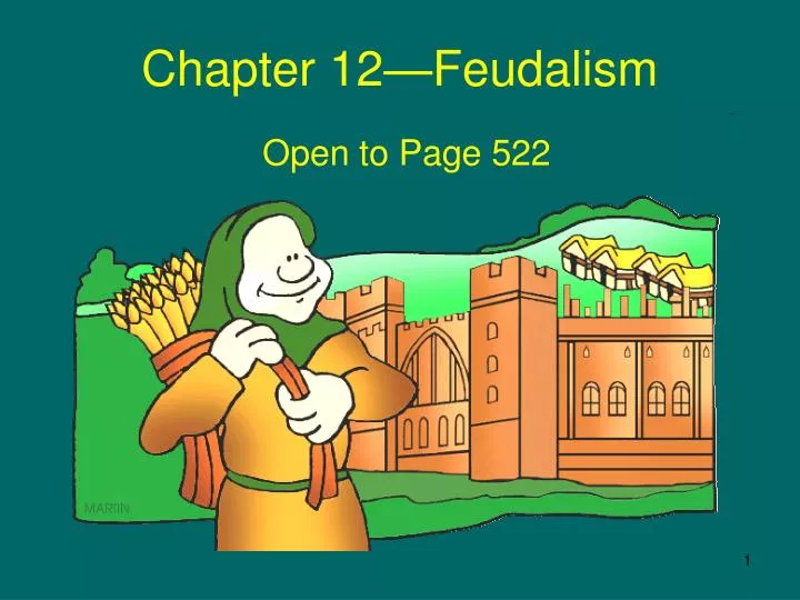 chapter 12 feudalism