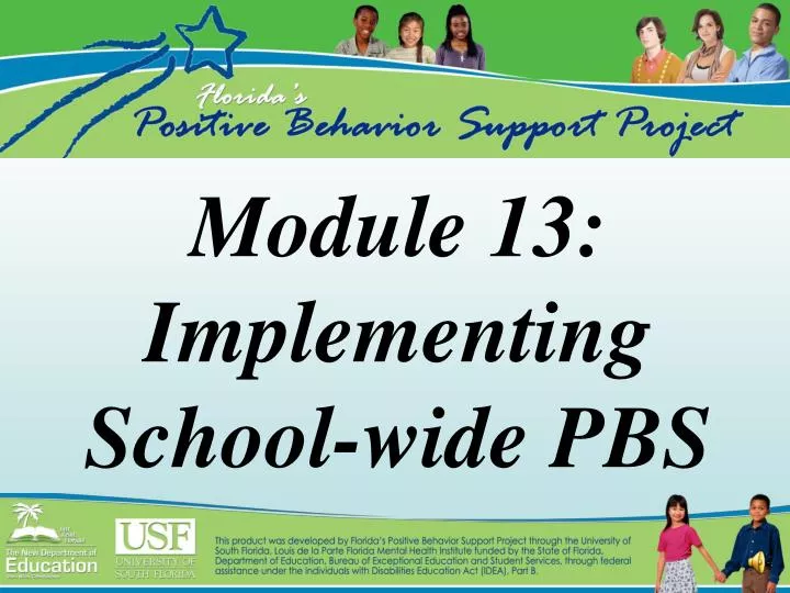 module 13 implementing school wide pbs