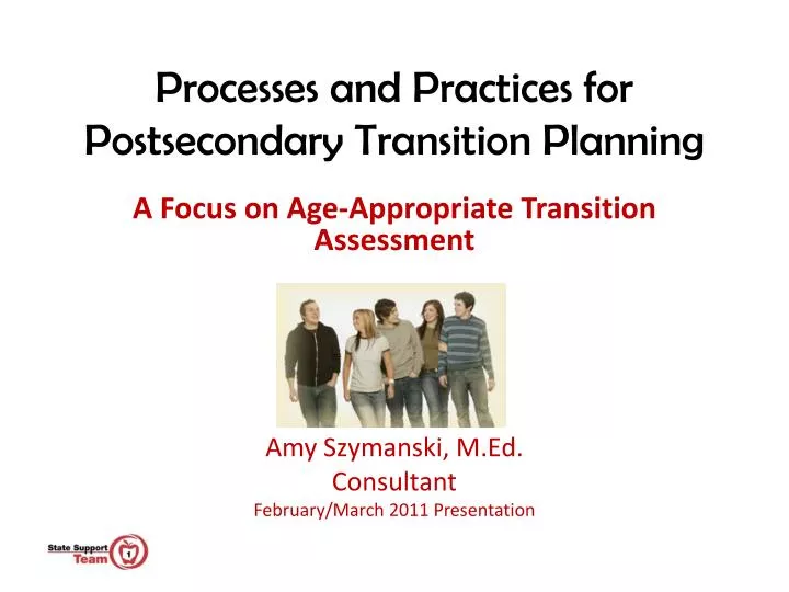 processes and practices for postsecondary transition planning
