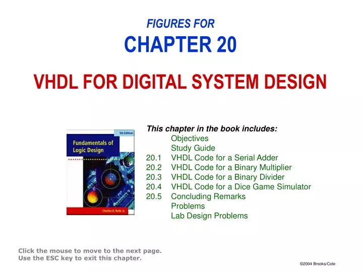 figures for chapter 20 vhdl for digital system design