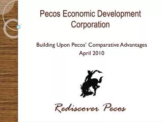 Pecos Economic Development Corporation