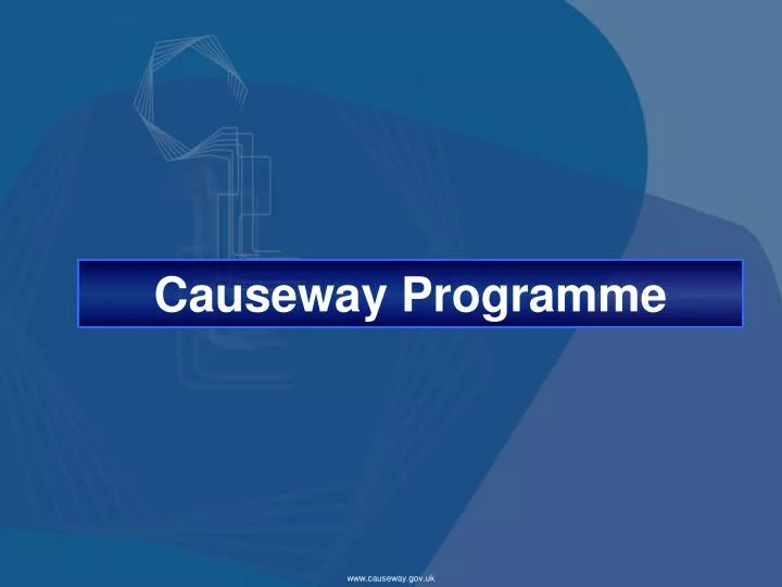 causeway programme