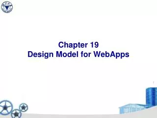 Chapter 19 Design Model for WebApps