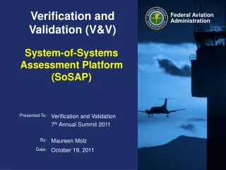 Verification and Validation (V&amp;V)