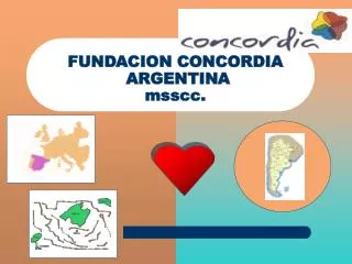 fundacion concordia argentina msscc