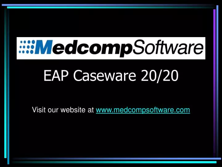 eap caseware 20 20