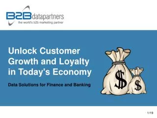 Unlock Customer Growth and Loyalty in Today's Economy