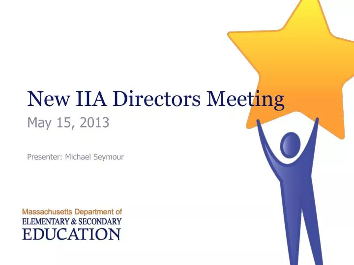 new iia directors meeting