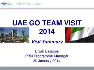 UAE GO TEAM VISIT 2014