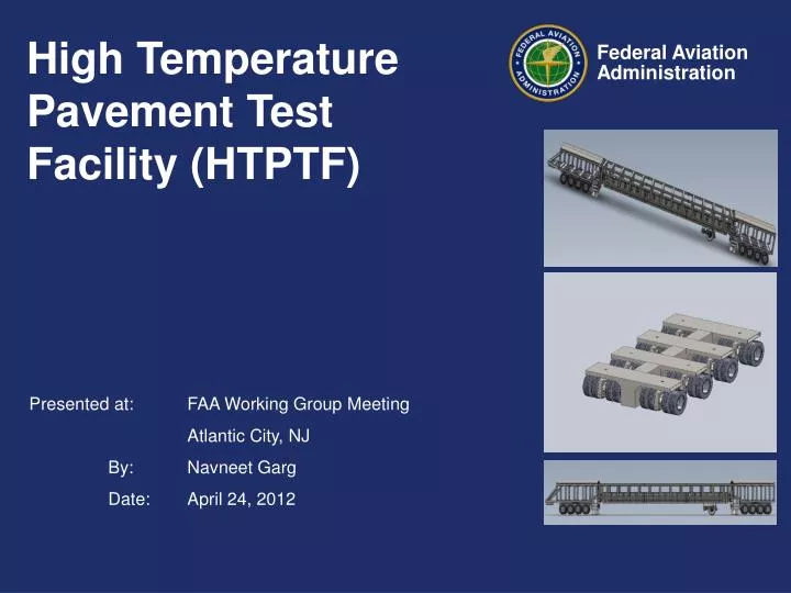high temperature pavement test facility htptf